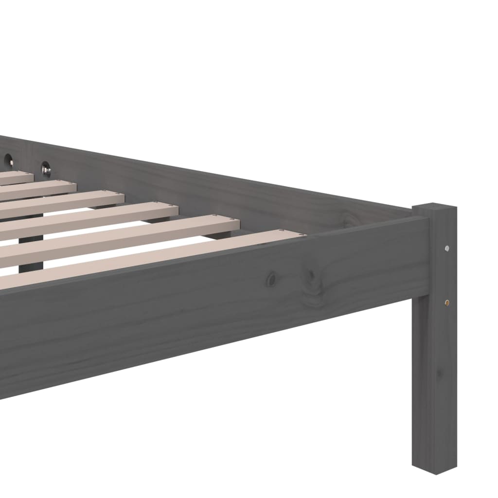 Giroletto Grigio in Legno Massello 100x200 cm | homemem39