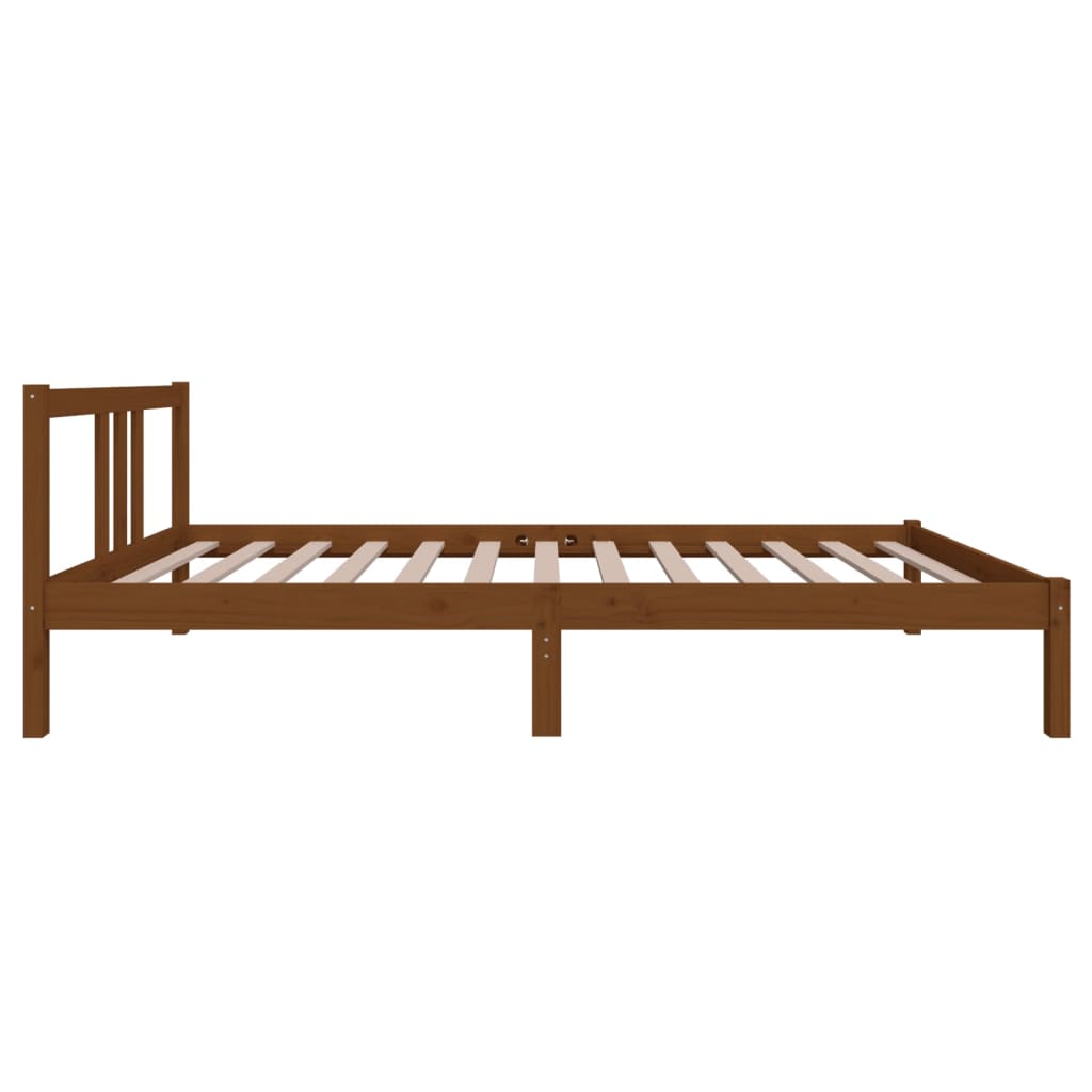 Giroletto senza Materasso Ambra in Legno Massello 100x200 cm | homemem39
