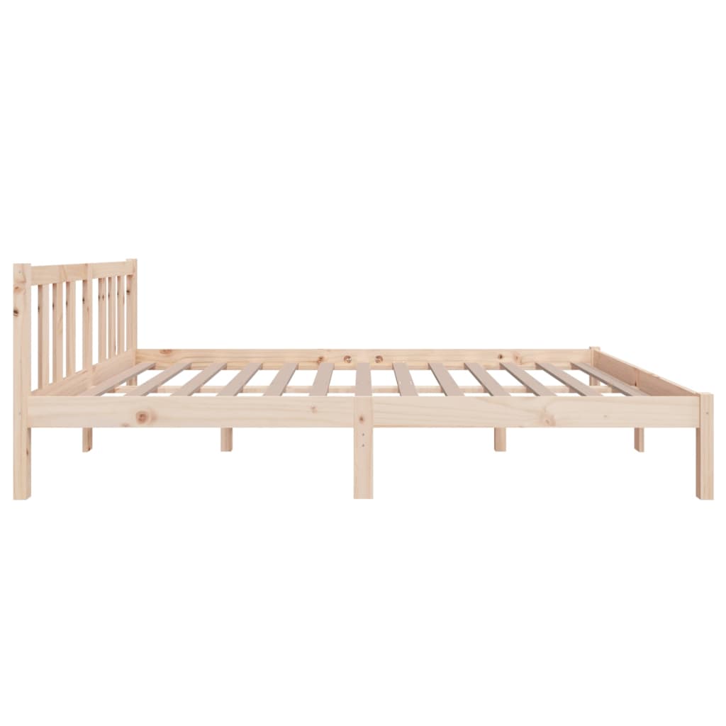 Giroletto senza Materasso Ambrato in Legno Massello 120x200 cm | homemem39