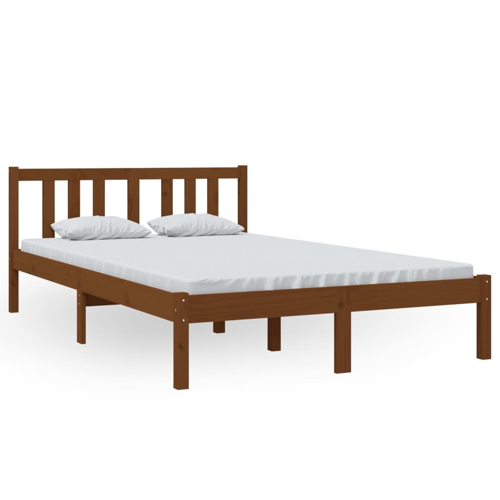 Giroletto senza Materasso Ambrato in Legno di Pino 120x200 cm | homemem39