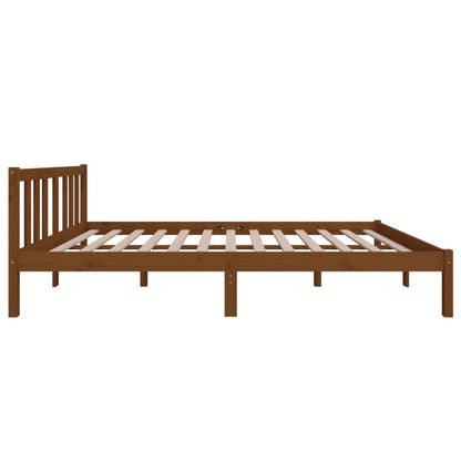 Giroletto senza Materasso Ambrato in Legno di Pino 120x200 cm | homemem39