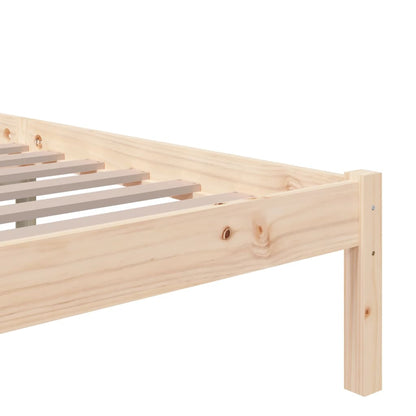Giroletto senza Materasso in Legno Massello 200x200 cm | homemem39
