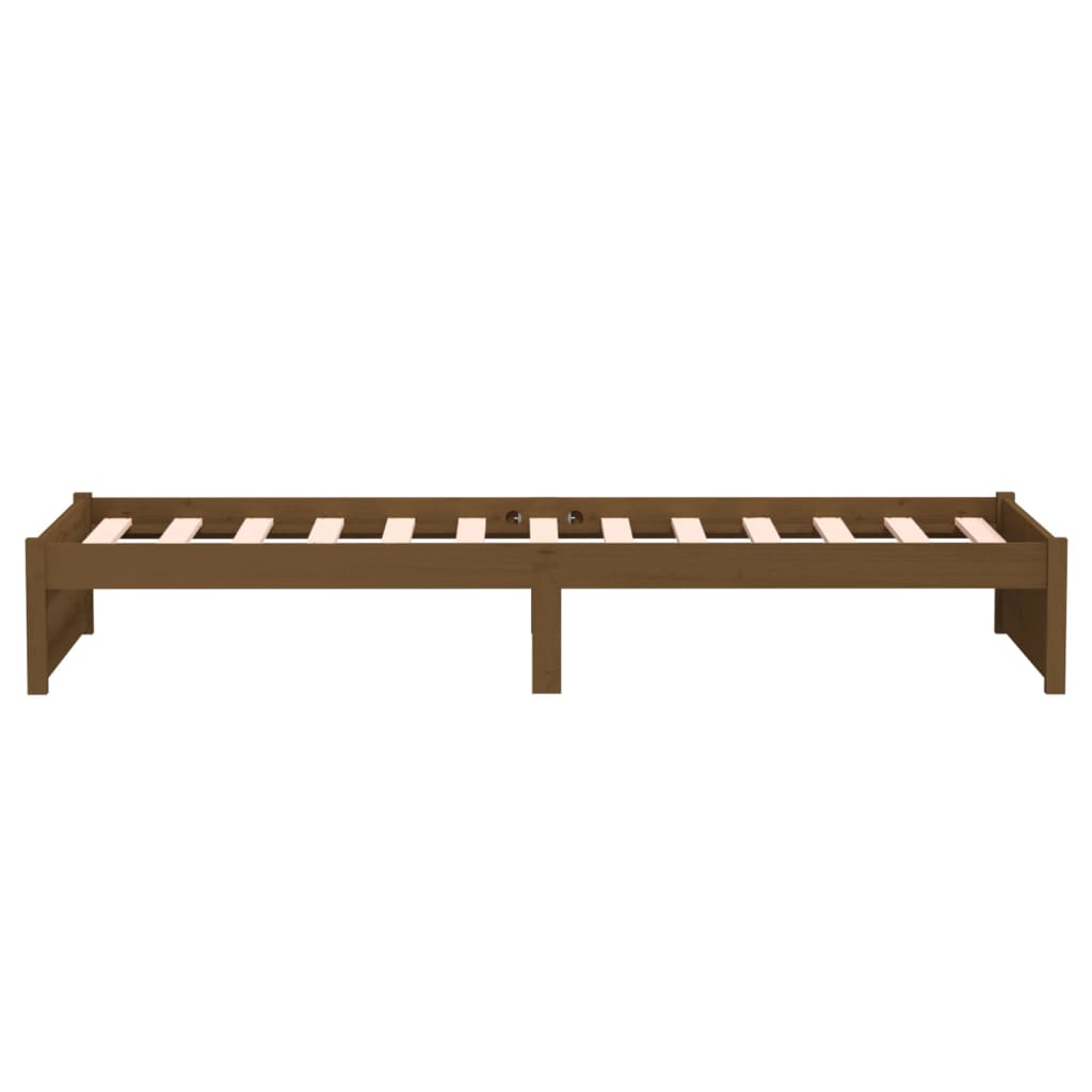 Giroletto senza Materaso Ambra in Legno Massello 75x190 cm - homemem39