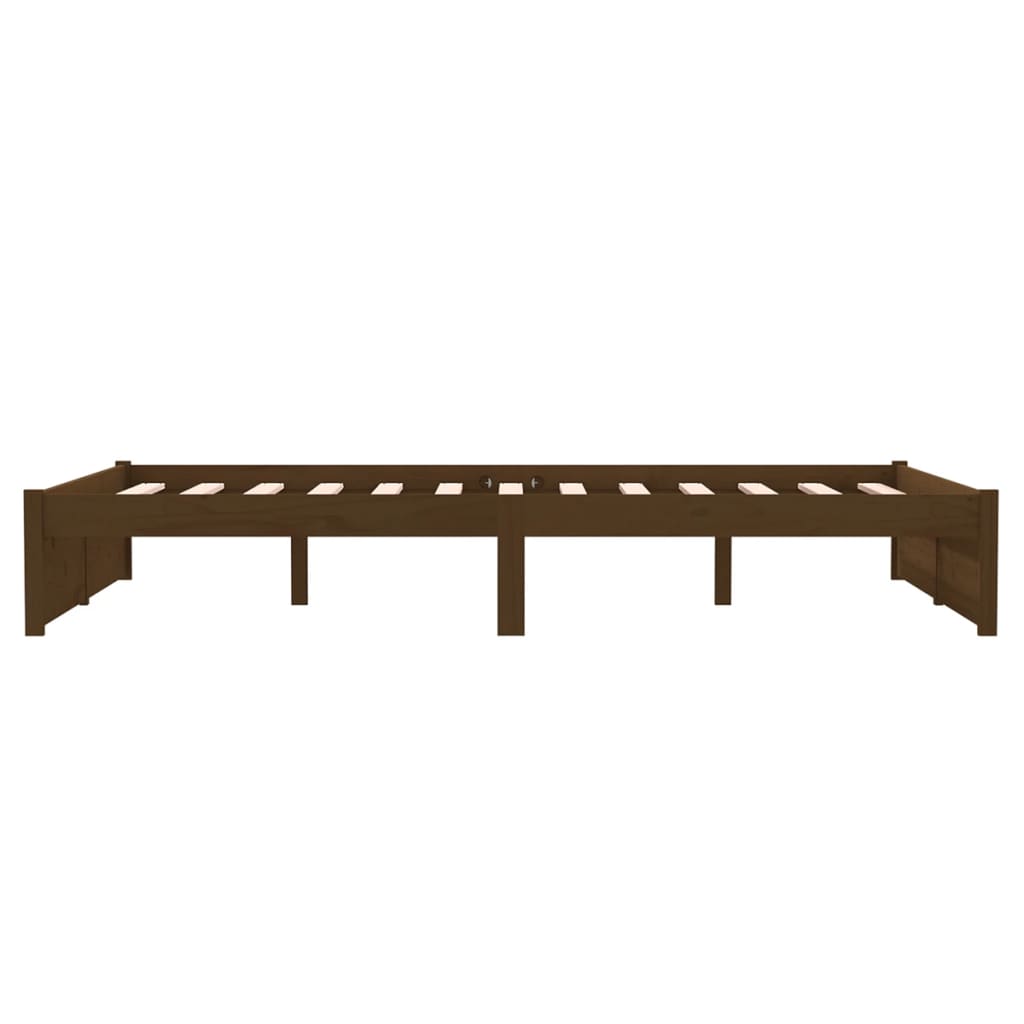 Giroletto senza Materaso Ambra in Legno Massello 120x190 cm - homemem39