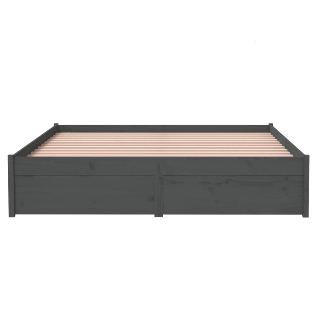 Giroletto Grigio in Legno Massello 140x190 cm | homemem39