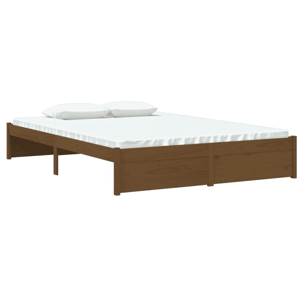 Giroletto senza Materaso Ambra in Legno Massello 140x190 cm | homemem39