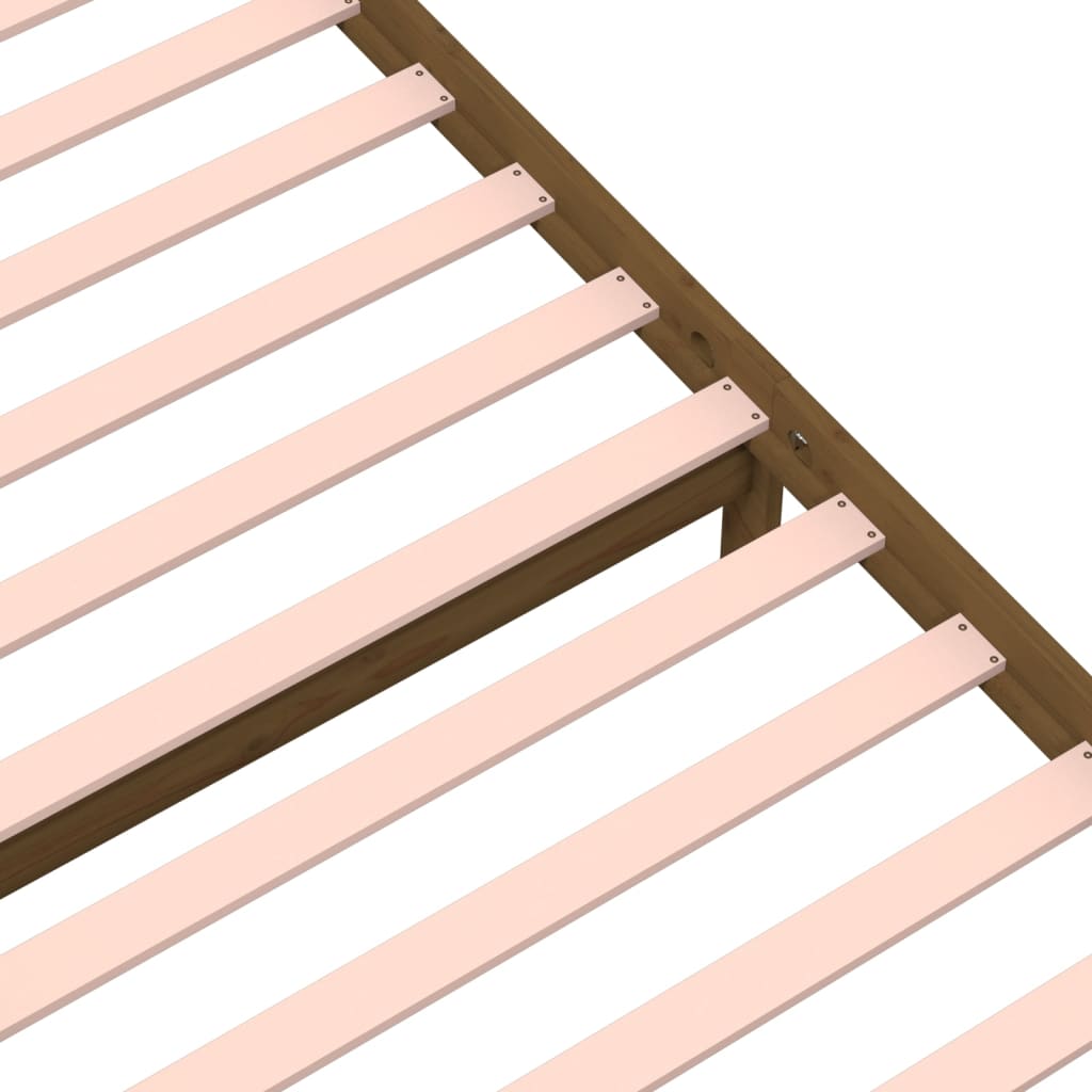 Giroletto senza Materasso Ambra Legno Massello Pino 90x200 cm - homemem39