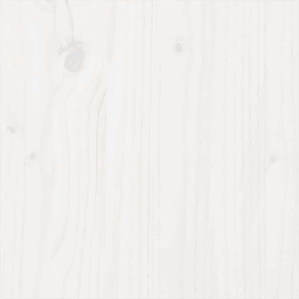 Giroletto Bianco in Legno Massello 120x200 cm | homemem39