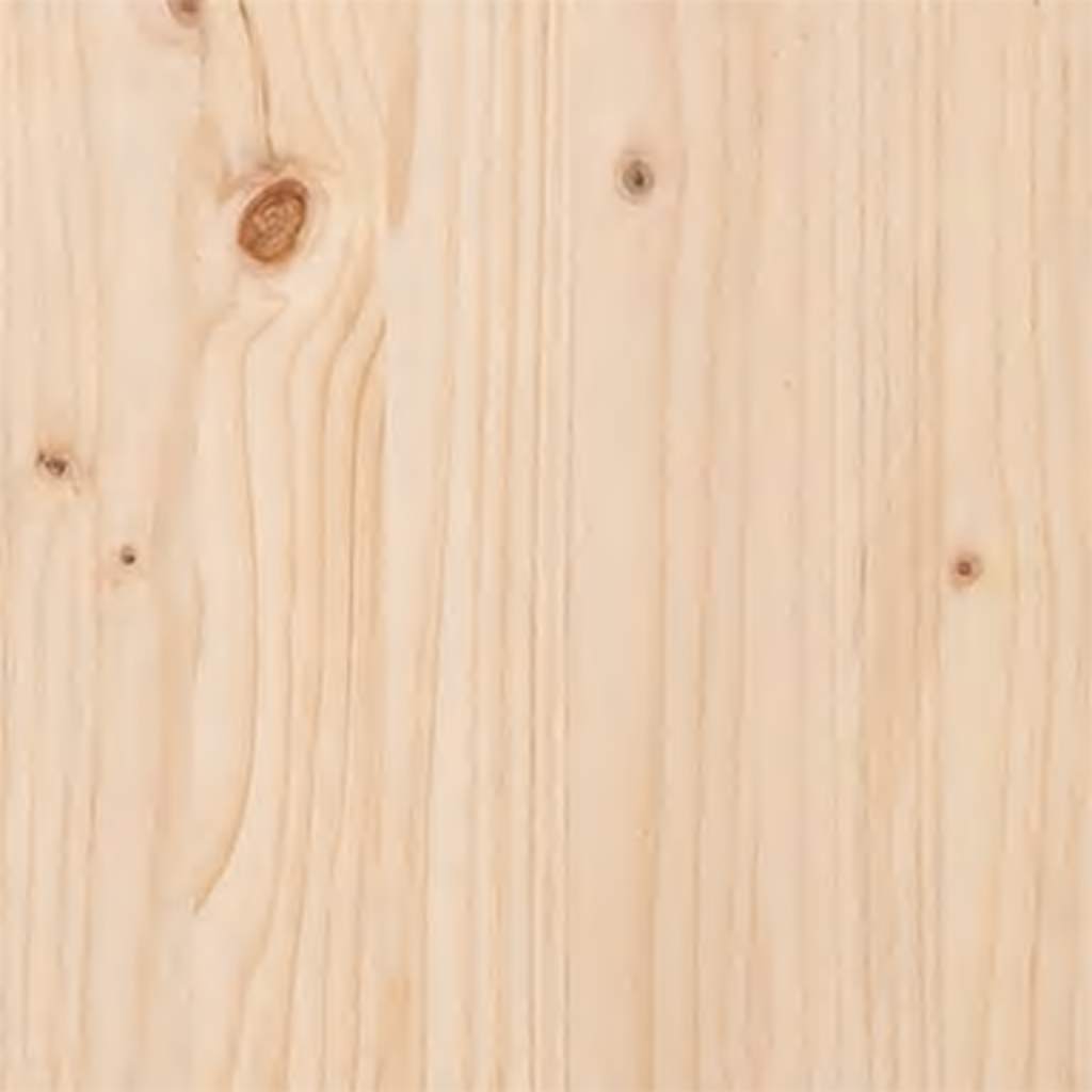 Giroletto senza Materasso Ambrato in Legno Massello 140x200 cm | homemem39