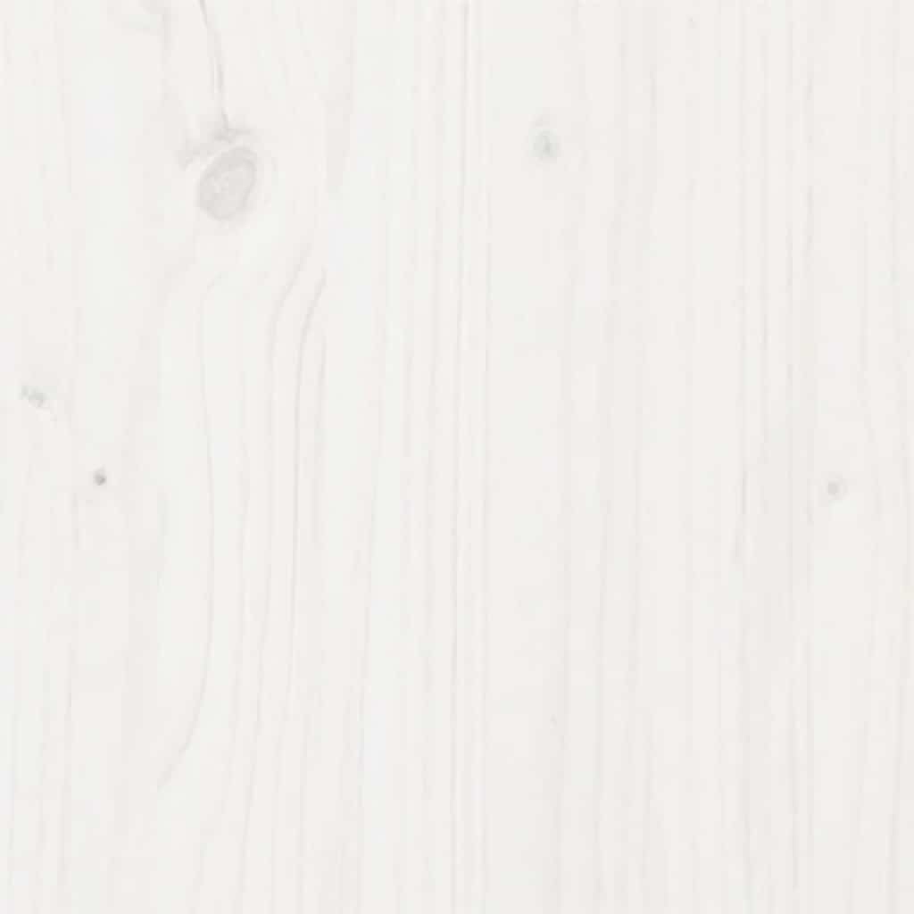 Giroletto Bianco in Legno Massello 140x200 cm | homemem39