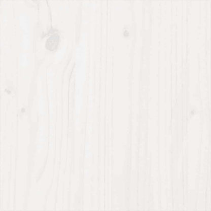 Giroletto Bianco in Legno Massello 150x200 cm King Size | homemem39