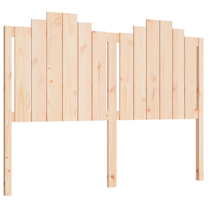 Testiera per Letto 146x4x100 cm in Legno Massello di Pino | homemem39