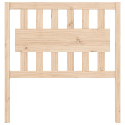 Testiera per Letto 95,5x4x100 cm in Legno Massello di Pino | homemem39