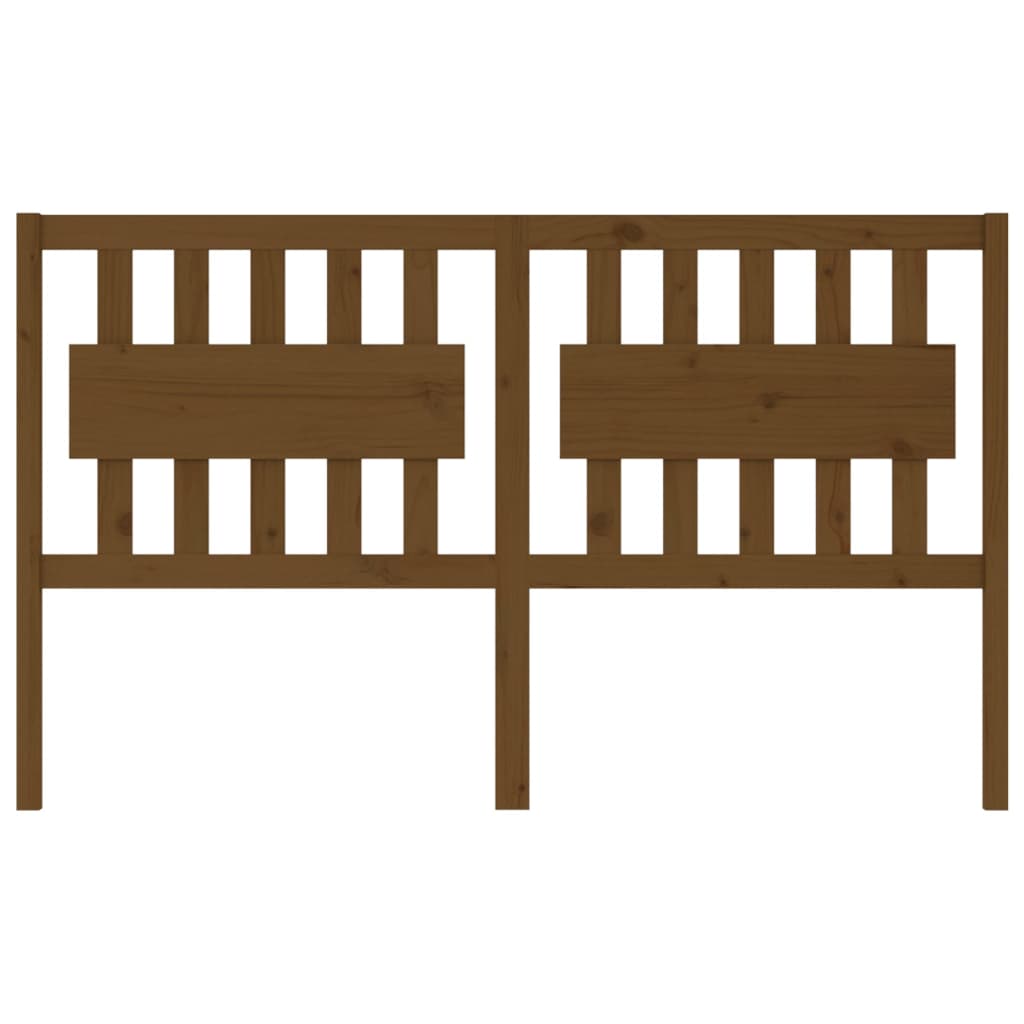 Testiera per Letto ambra 155,5x4x100 cm Legno Massello di Pino - homemem39