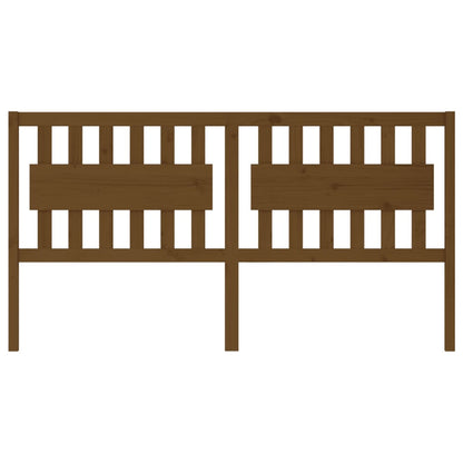 Testiera per Letto ambra 185,5x4x100 cm Legno Massello di Pino - homemem39