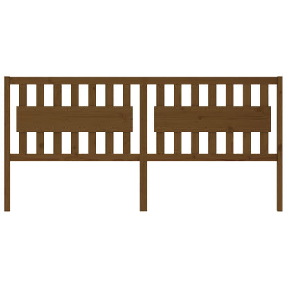 Testiera per Letto ambra 205,5x4x100 cm Legno Massello di Pino - homemem39