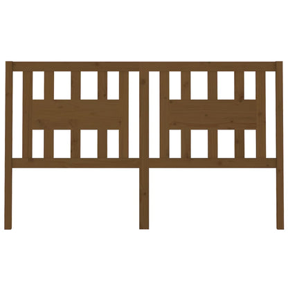 Testiera per Letto ambra 156x4x100 cm in Legno Massello di Pino - homemem39