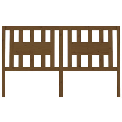 Testiera per Letto ambra 166x4x100 cm in Legno Massello di Pino - homemem39