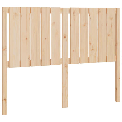 Testiera per Letto 125,5x4x100 cm in Legno Massello di Pino | homemem39
