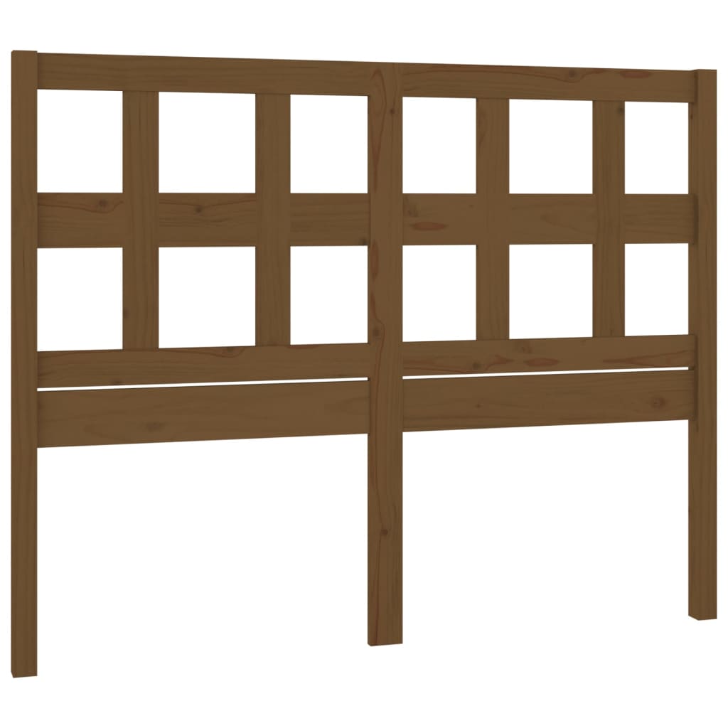 Testiera per Letto ambra 185,5x4x100 cm Legno Massello di Pino - homemem39