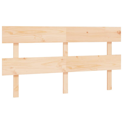 Testiera per Letto 154x3x81 cm in Legno Massello di Pino