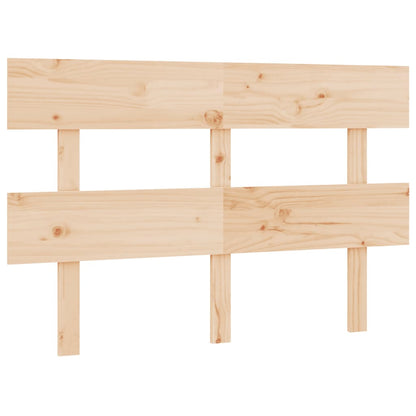 Testiera per Letto 184x3x81 cm in Legno Massello di Pino