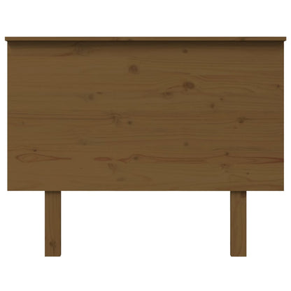 Testiera per Letto ambra 104x6x82,5cm in Legno Massello di Pino - homemem39