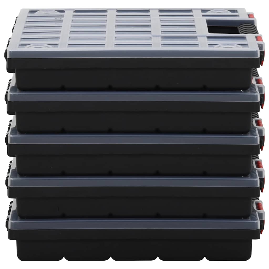 Scatole di Assortimento 5 pz 40x30x5 cm in Polipropilene | homemem39
