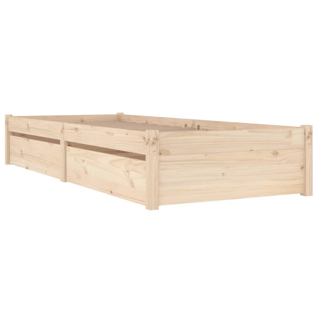 Giroletto con Cassetti 75x190 cm Small Single | homemem39