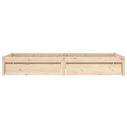 Giroletto con Cassetti 75x190 cm Small Single | homemem39