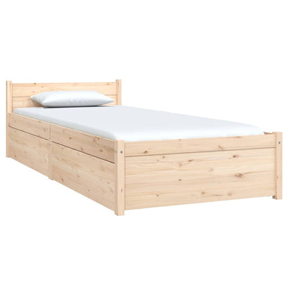 Giroletto con Cassetti 75x190 cm Small Single | homemem39