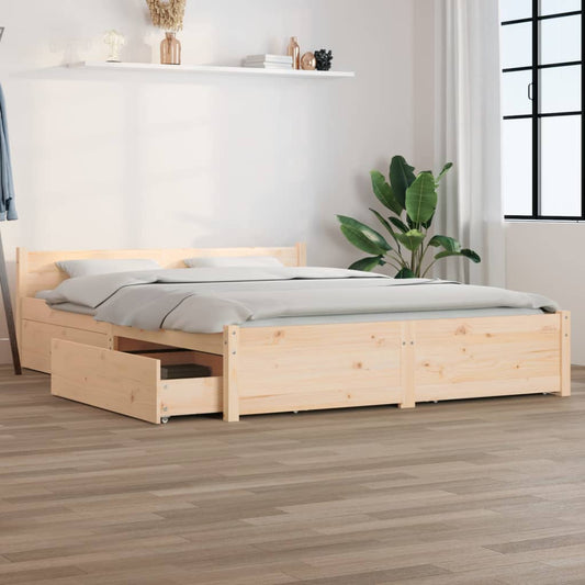 Giroletto con Cassetti 135x190 cm Double | homemem39