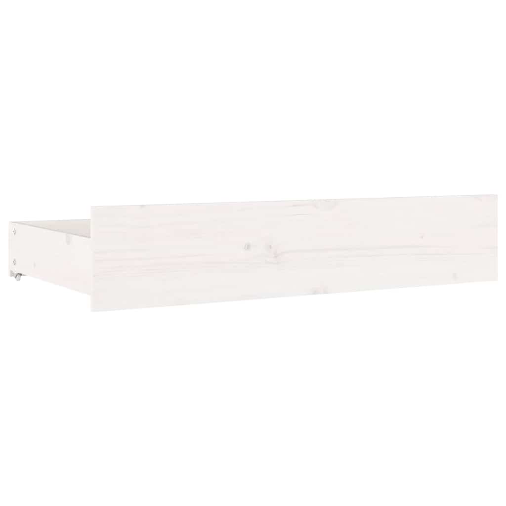 Giroletto con Cassetti Bianco 135x190 cm Double | homemem39