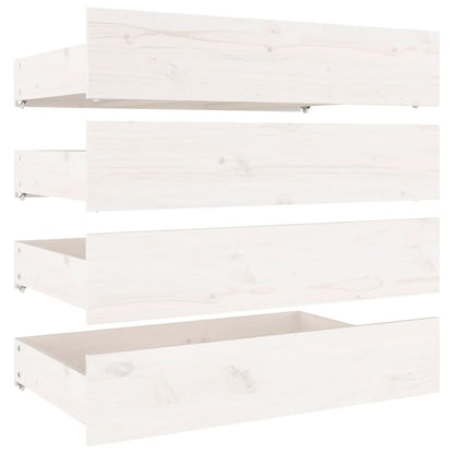 Giroletto con Cassetti Bianco 140x190 cm | homemem39