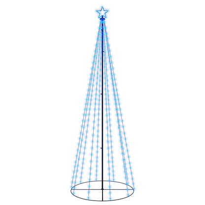 Albero di Natale a Cono Blu 310 LED 100x300 cm - homemem39