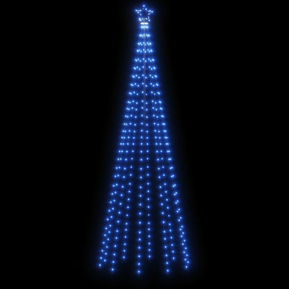 Albero di Natale a Cono Blu 310 LED 100x300 cm