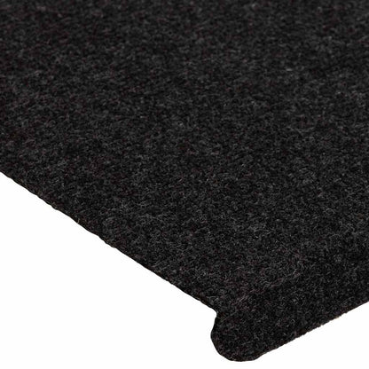 Tappetini Autoadesivi per Scale 15 pz 65x24,5x3,5 cm Nero - homemem39