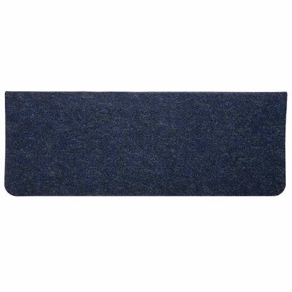 Tappetini Autoadesivi per Scale 15 pz 65x24,5x3,5 cm Blu - homemem39
