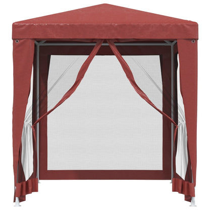Tenda per Feste con Pareti Laterali in Rete 2x2 m HDPE | homemem39