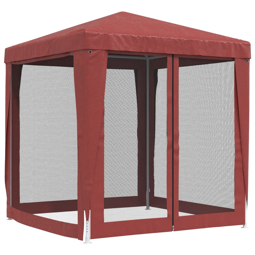 Tenda per Feste con Pareti Laterali in Rete 2x2 m HDPE | homemem39