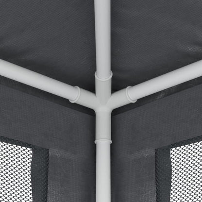 Tenda per Feste con 8 Pareti in Rete Antracite 3x9 m in HDPE | homemem39