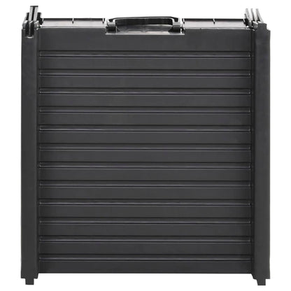 Rampa per Cani Pieghevole Nera 153x40x12,5 cm in Plastica | homemem39