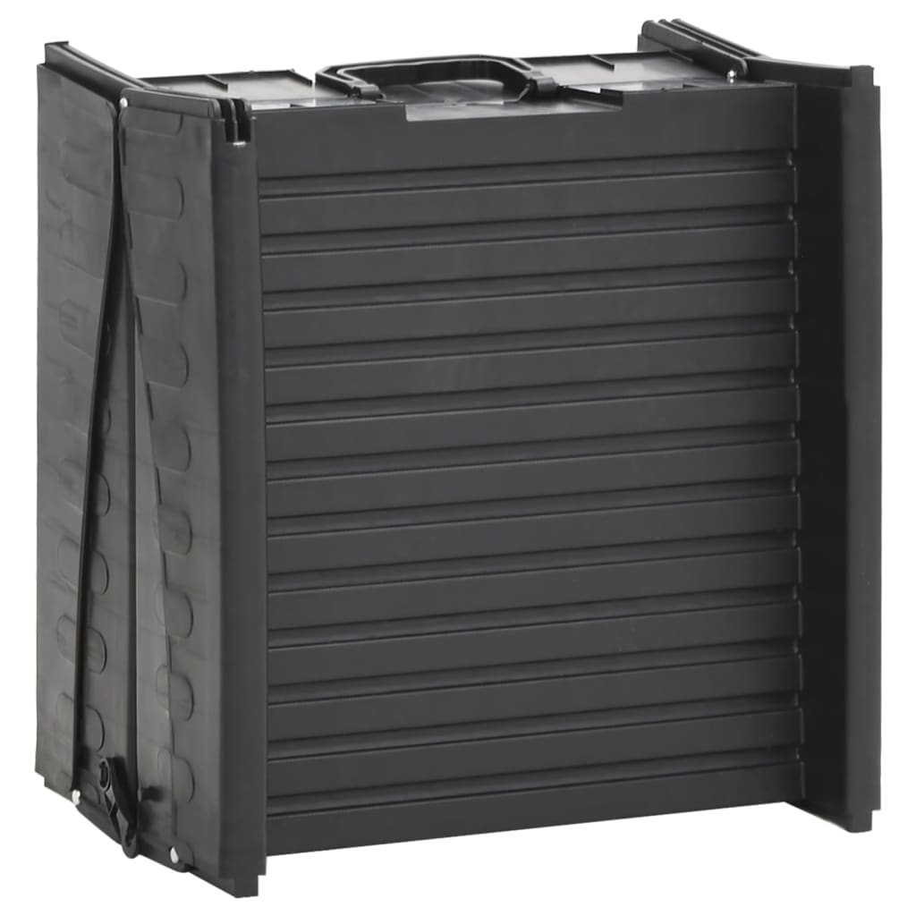 Rampa per Cani Pieghevole Nera 153x40x12,5 cm in Plastica | homemem39