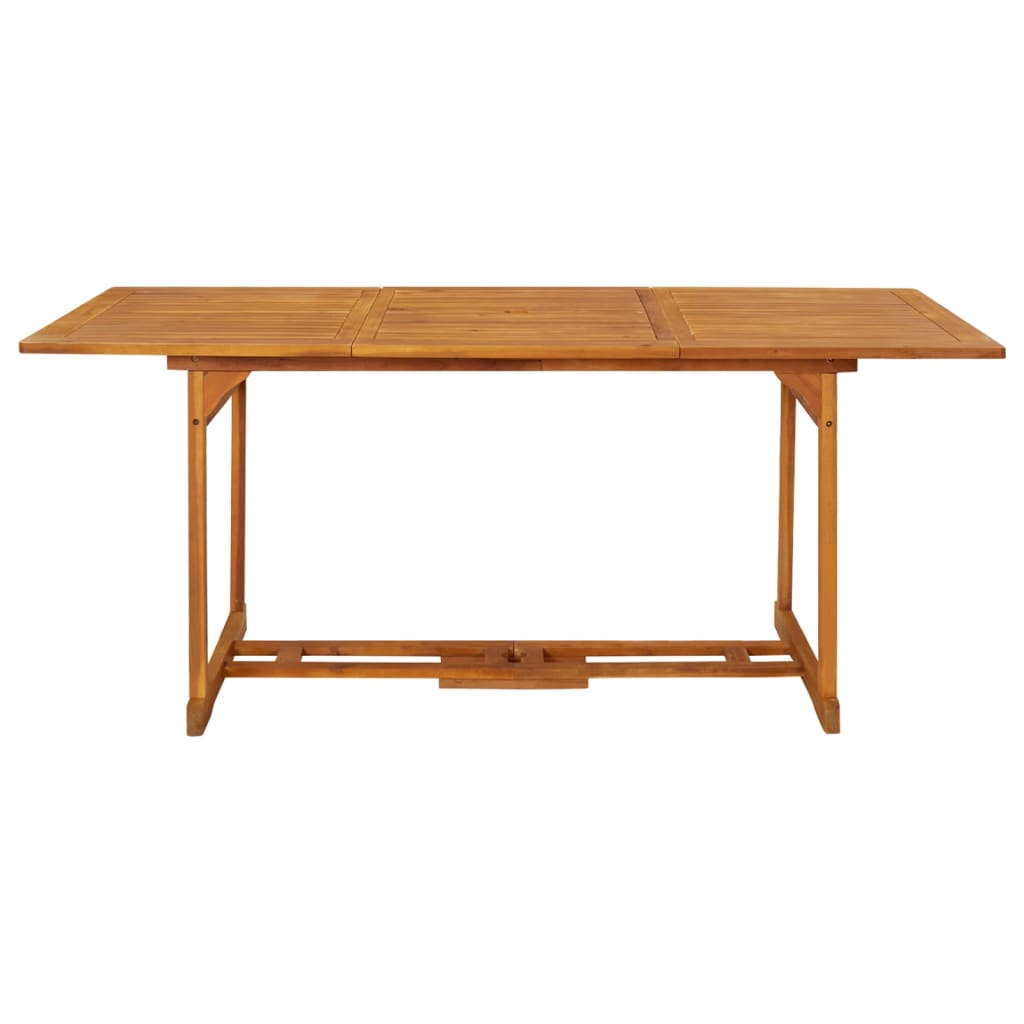 Set da Pranzo per Giardino 7 pz con Cuscini Grigio | homemem39