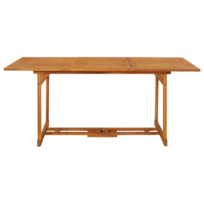 Set da Pranzo per Giardino 7 pz con Cuscini Grigio | homemem39