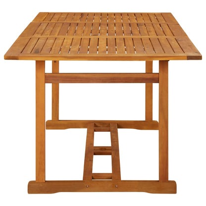Set da Pranzo per Giardino 7 pz con Cuscini Grigio | homemem39