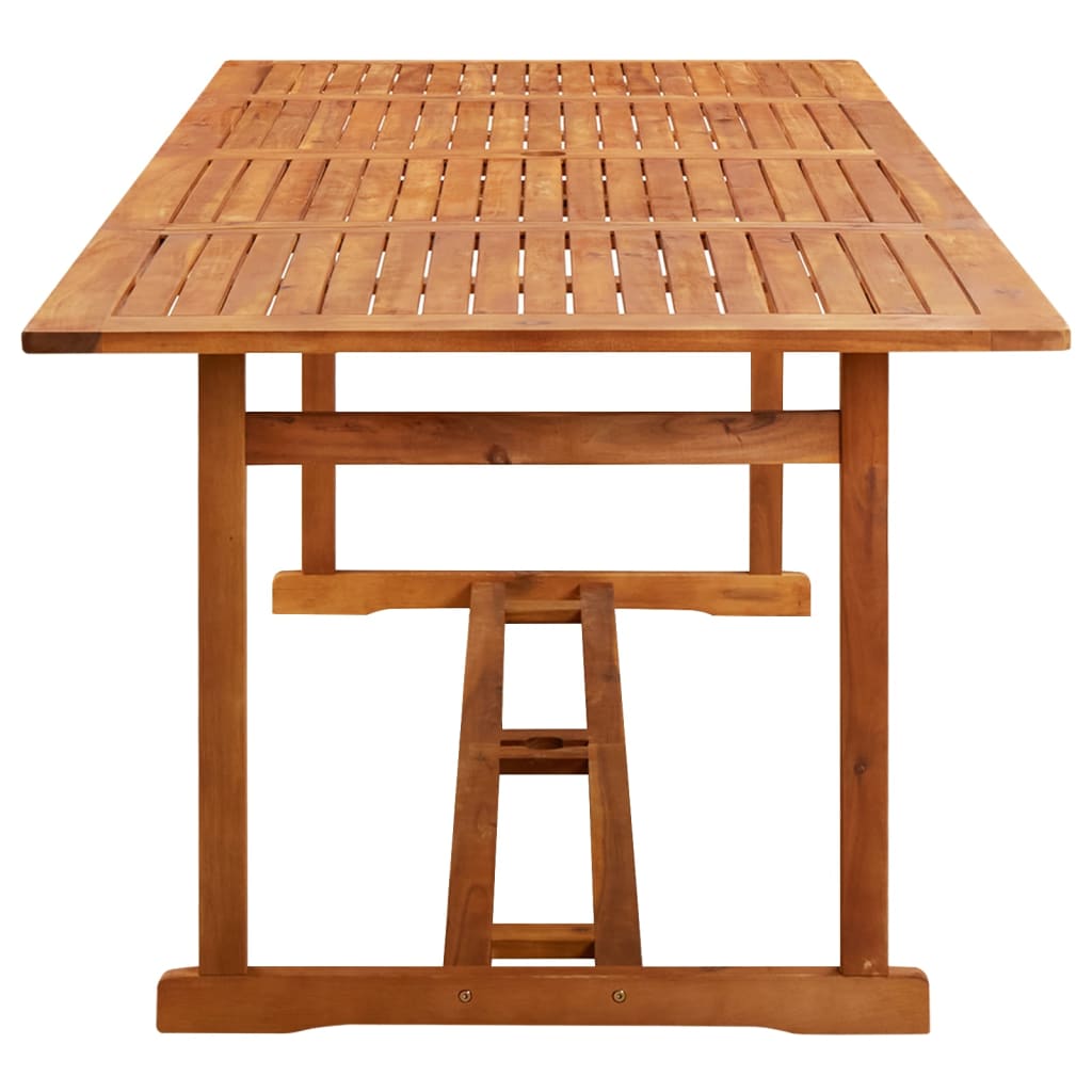 Set da Pranzo per Giardino 11 pz con Cuscini Grigio | homemem39
