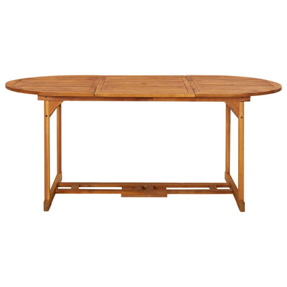 Set da Pranzo per Giardino 9 pz con Cuscini Grigio | homemem39