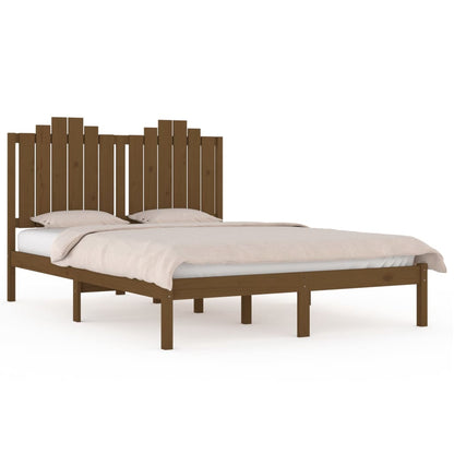 Miele Bed Frame in Solid Wood 120x190 cm Small Double