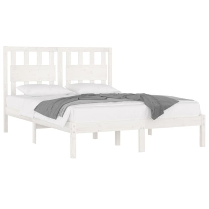 Giroletto Bianco in Legno Massello di Pino 120x200 cm | homemem39